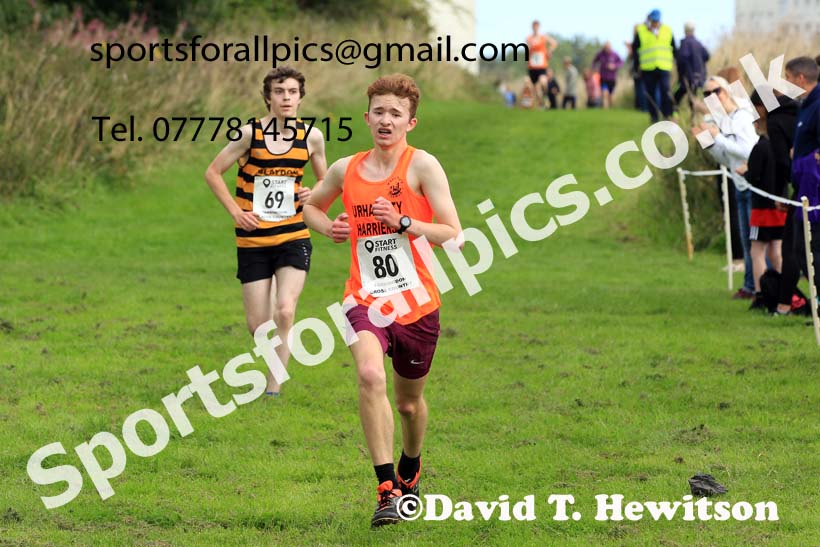 Mens and Womens under-17s, Farringdon Cross Country Relays, Sunderland.  Photo: David T. Hewitson/Sports for All Pics